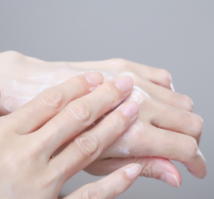 肌への刺激を抑え香りも楽しめる